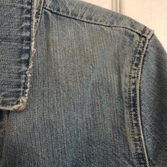 J. Crew distressed jean jacket - Picture 2 of 7